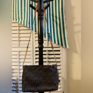 MK crossbody bag and maching wallet set